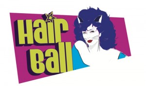 hair ball logo